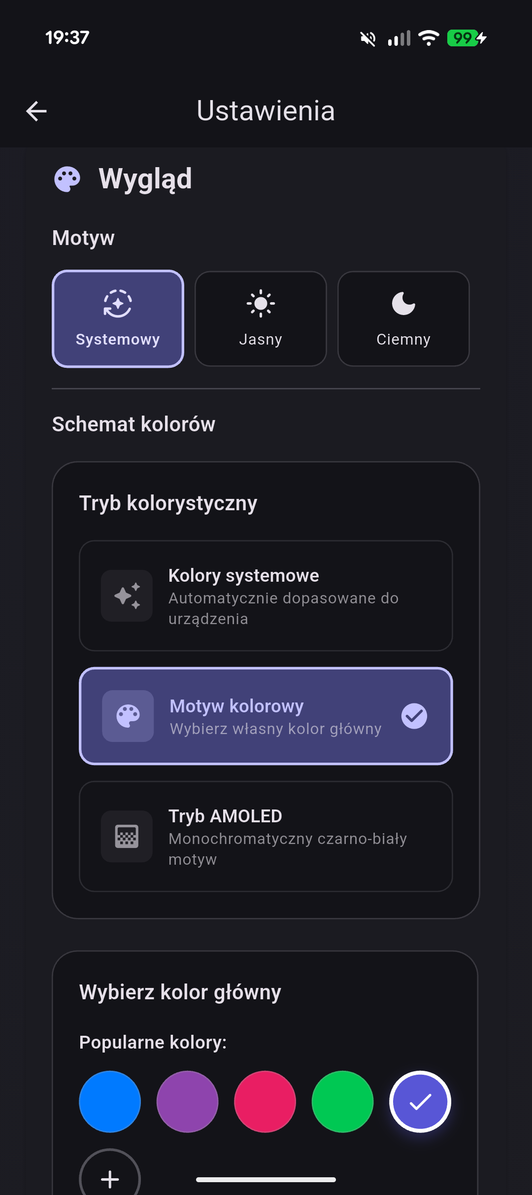 Konfigurowalny interfejs Prawko Plus z opcjami motywów